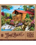 Puzzle 1000 piese - Cascading Cabin (Master-Pieces-72041)
