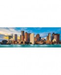 Puzzle 1000 piese panoramic - City Panoramics - Boston (Master-Pieces-72072)