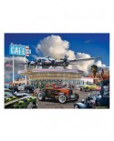 Puzzle 1000 piese - Cruisin' Route 66 Bomber Command Cafe (Master-Pieces-72078)
