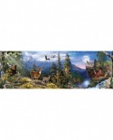 Puzzle 1000 piese panoramic - Realtree Panoramic (Master-Pieces-72080)