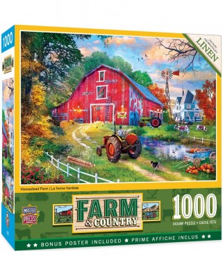 Puzzle 1000 piese - Homestead Farm (Master-Pieces-72114)
