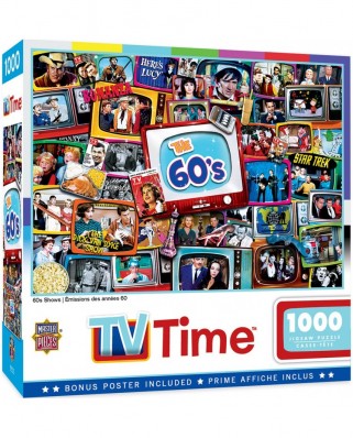 Puzzle 1000 piese - 60's Shows (Master-Pieces-72155)
