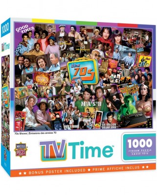 Puzzle 1000 piese - 70's Shows (Master-Pieces-72156)