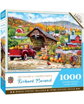 Puzzle 1000 piese - Old Creek Bridge (Master-Pieces-72165)