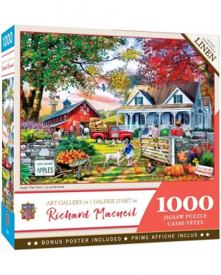 Puzzle 1000 piese - Apple Tree Farm (Master-Pieces-72166)