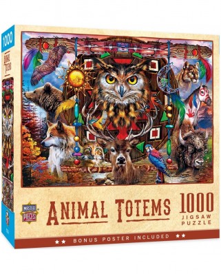 Puzzle 1000 piese - Spirit Animals (Master-Pieces-72171)