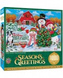 Puzzle 1000 piese - Holiday Tree Farm (Master-Pieces-72176)