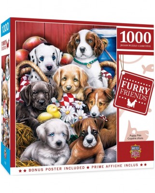 Puzzle 1000 piese - Furry Friends (Master-Pieces-72182)