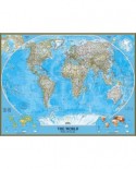 Puzzle 1000 piese - National Geographic - The World (New-York-Puzzle-NG1601)