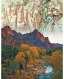 Puzzle 100 piese mini - Zion National Park (New-York-Puzzle-NG1850)