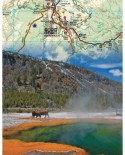 Puzzle 100 piese mini - Yellowstone (New-York-Puzzle-NG1851)