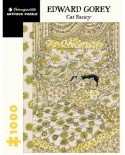 Puzzle 1000 piese - Edward Gorey: Cat Fancy (Pomegranate-AA1068)