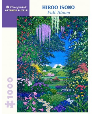 Puzzle 1000 piese - Hiroo Isono: Full Bloom (Pomegranate-AA1089)
