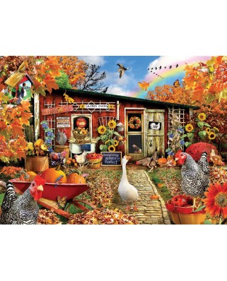 Puzzle 1000 piese - Chickens Crossing (Sunsout-35162)