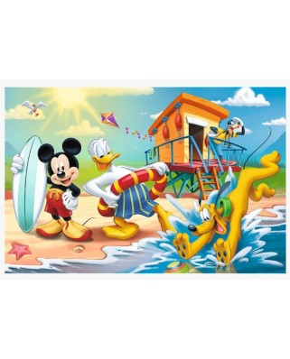 Puzzle 60 piese - Interesting day for Mickey and friends (Trefl-17359)