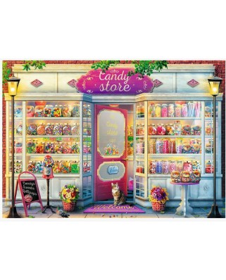 Puzzle 500 piese - The Candy Shop (Trefl-37407)