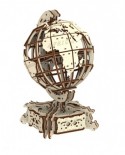 Puzzle 3D cu 231 piese din lemn - World Globe (Wooden-City-WR341-8909)