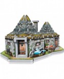Puzzle 3D cu 270 piese - Harry Potter (TM): Hagrid's Hut (Wrebbit-0512)
