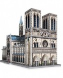 Puzzle 3D cu 830 piese - Notre-Dame de Paris (Wrebbit-2020)