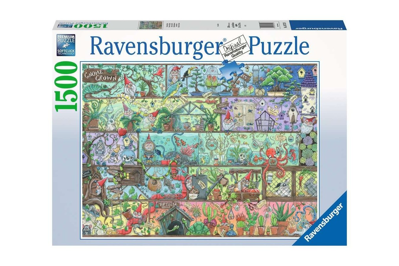 Puzzle 1500 piese - Animale Si Plante (Ravensburger-16712)