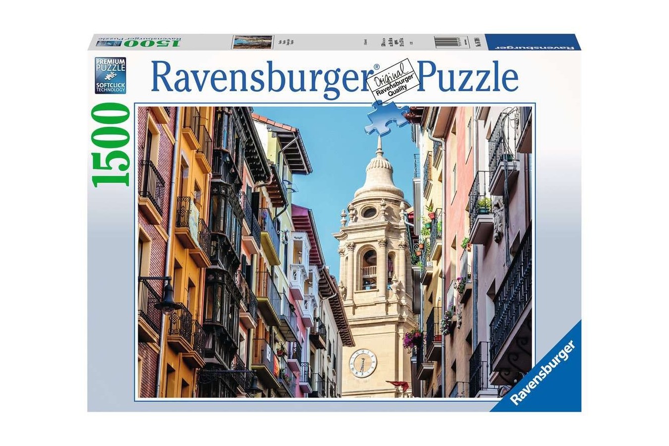 Puzzle 1500 piese - Pamplona Spania (Ravensburger-16709)