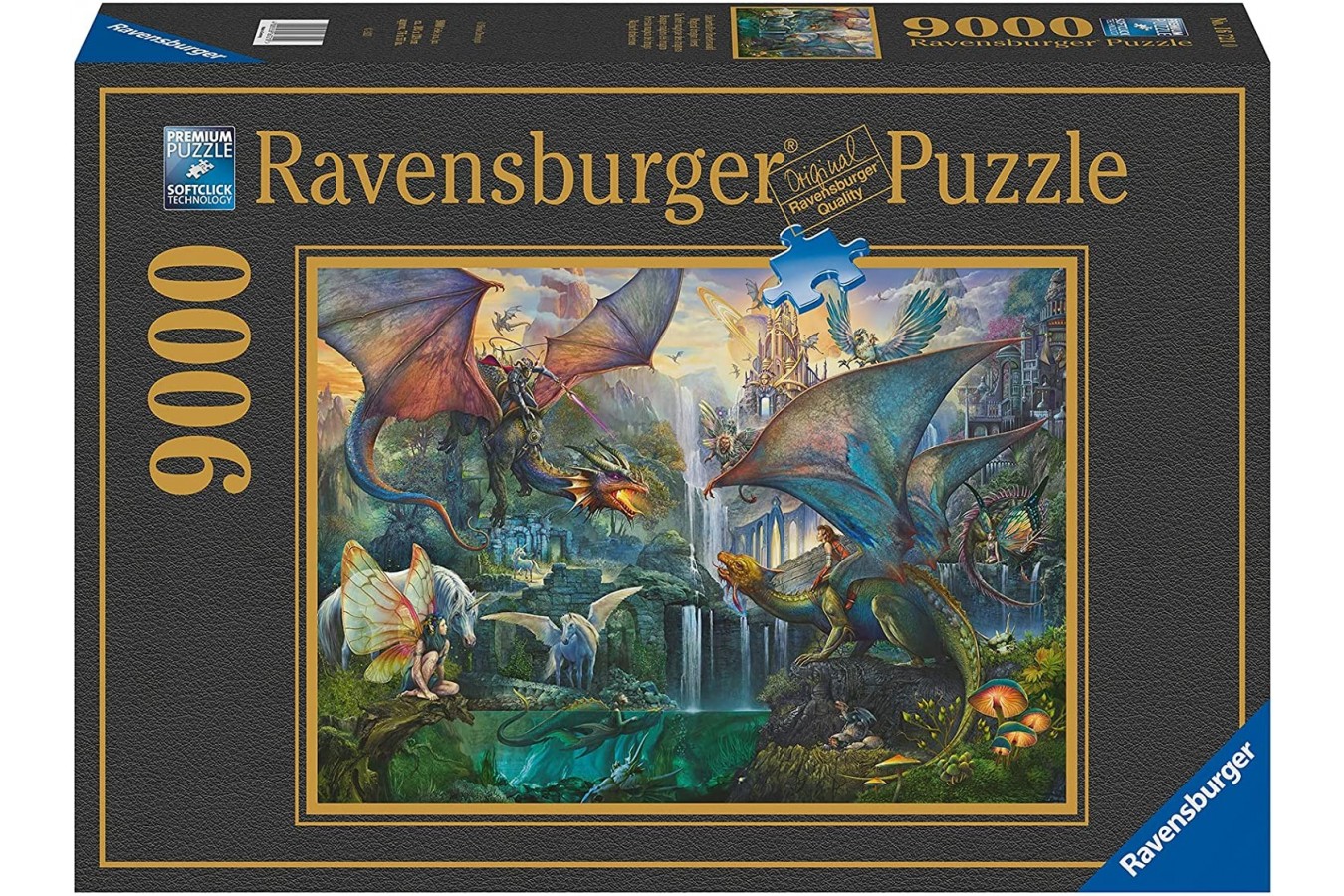 Puzzle 9000 piese - Padurea Dragonilor (Ravensburger-16721)