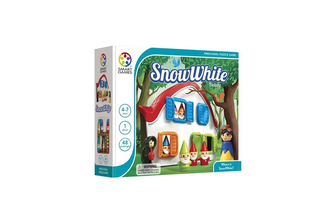 Joc Smart Games - Snow White Deluxe (Alba Ca Zapada, Editie De Lux)