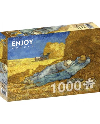 Puzzle 1000 piese Enjoy - Vincent Van Gogh: The Siesta (Enjoy-1155)