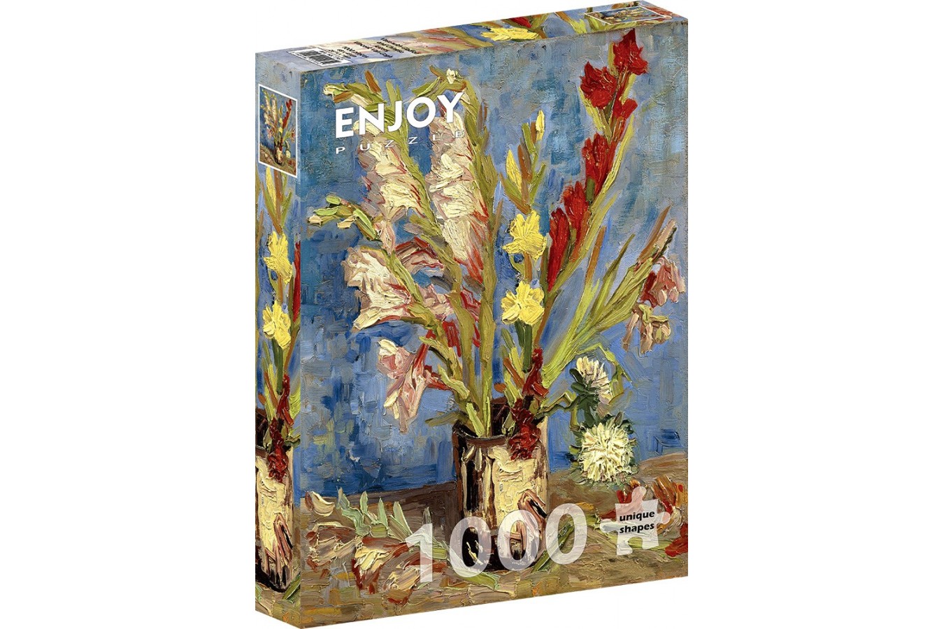 Puzzle 1000 piese - Vincent Van Gogh: Vase with Gladioli and Chinese Asters (Enjoy-1161)