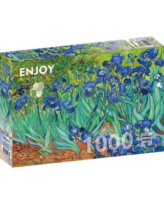 Puzzle 1000 piese - Vincent Van Gogh: Irises (Enjoy-1185)