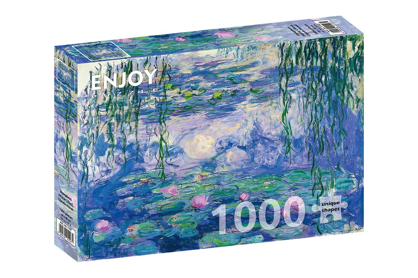 Puzzle 1000 piese Enjoy - Claude Monet: Nympheas (Water Lilies) (Enjoy-1197)