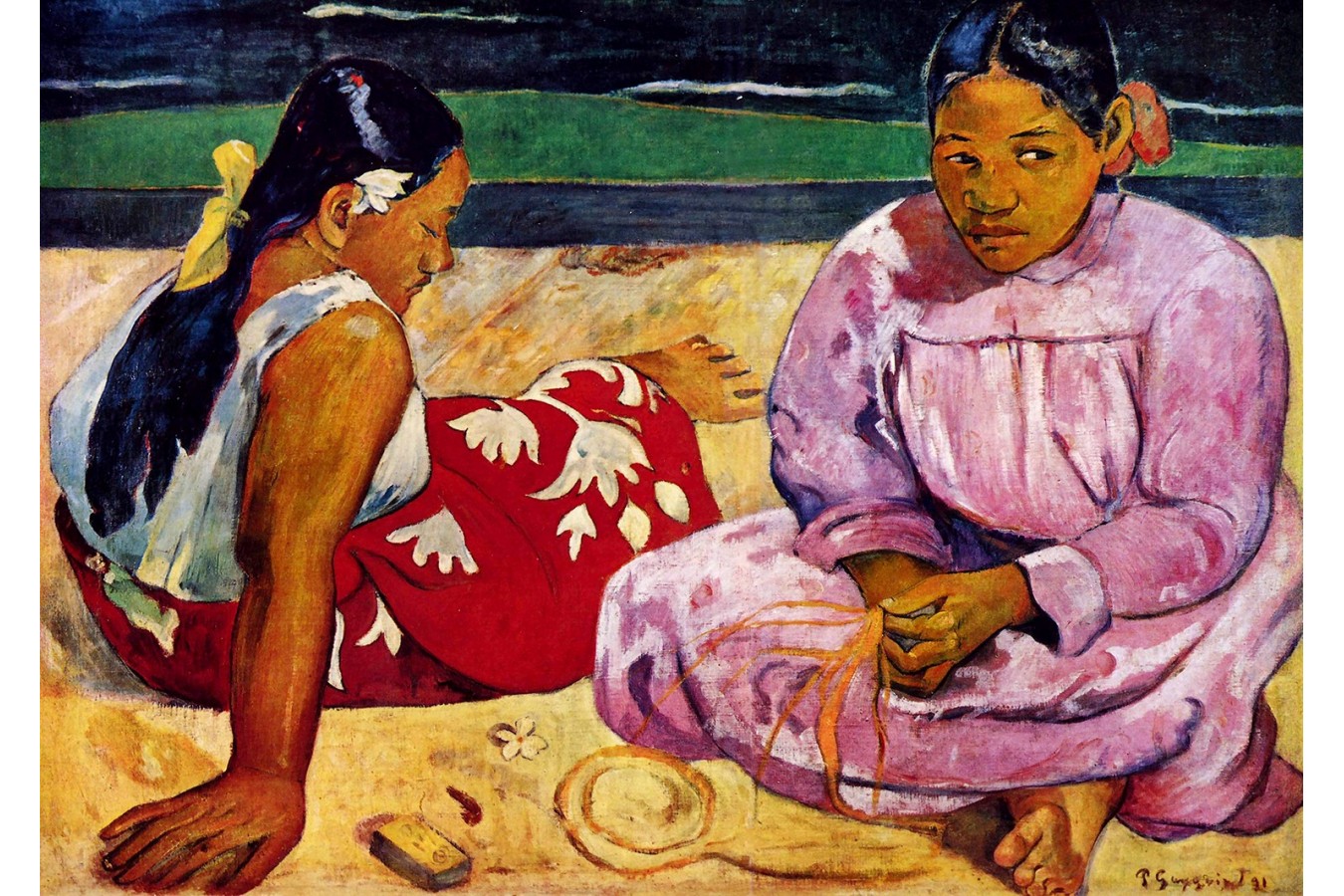 Puzzle 1000 piese Enjoy - Paul Gauguin: Tahitian Women on the Beach (Enjoy-1209)