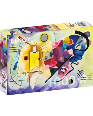 Puzzle 1000 piese Enjoy - Vassily Kandinsky: Yellow Red Blue (Enjoy-1212)
