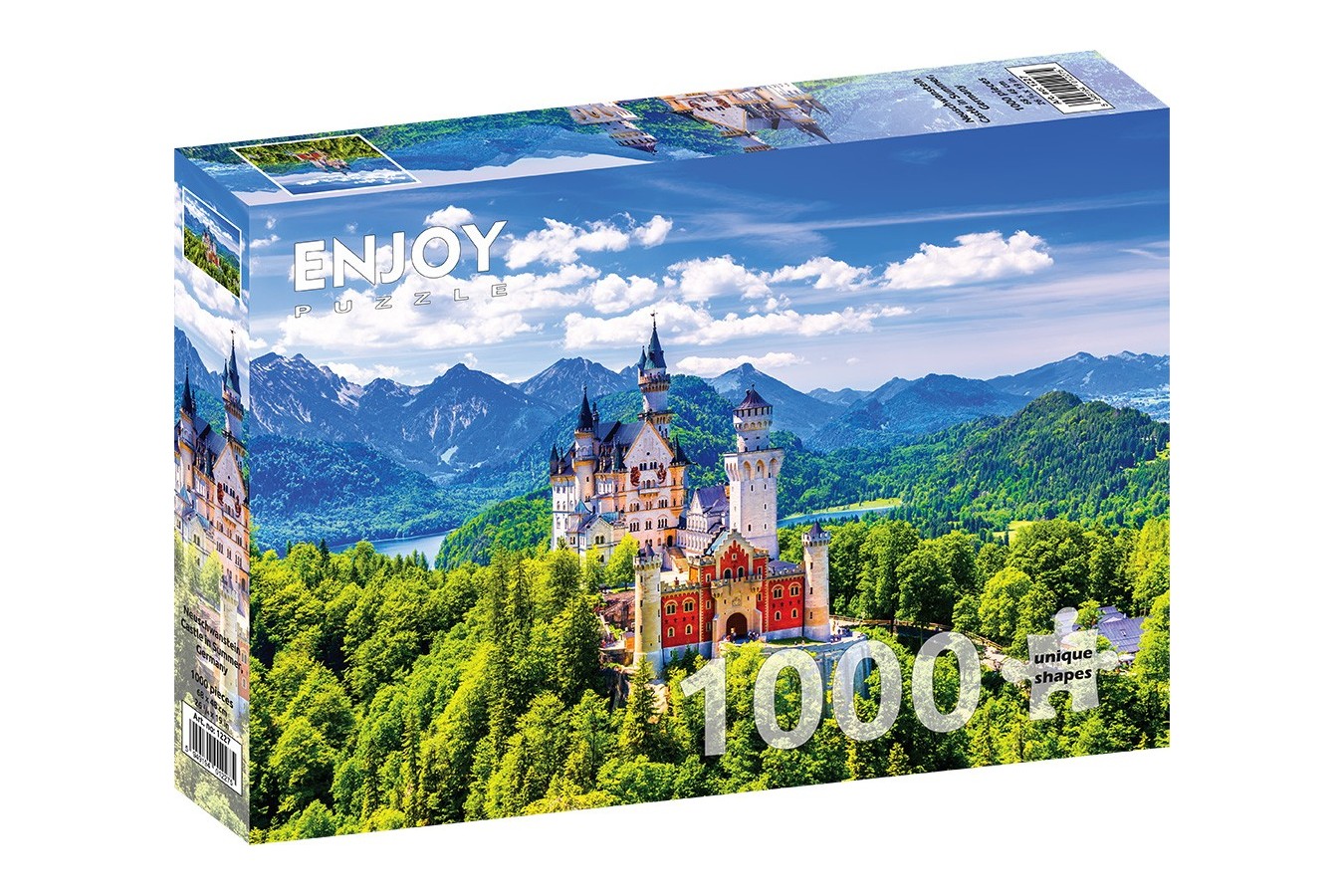Puzzle 1000 piese - Neuschwanstein Castle in Summer, Germany (Enjoy-1227)