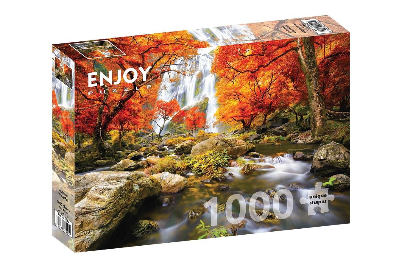 Puzzle 1000 piese Enjoy - Autumn Waterfall (Enjoy-1245)
