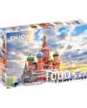 Puzzle 1000 piese Enjoy - Saint Basil's Cathedral, Moscow (Enjoy-1248)