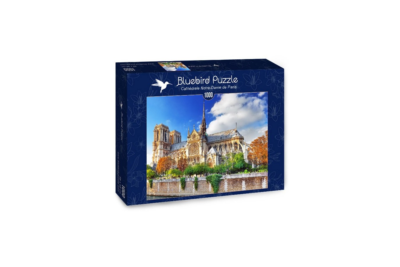 Puzzle 1000 piese - Cathedrale Notre-Dame de Paris (Bluebird-Puzzle-70511-P)