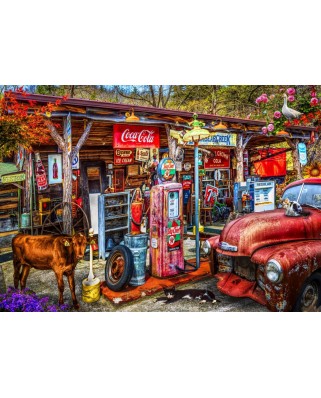 Puzzle 1000 piese - On the Back Roads in the Country (Bluebird-Puzzle-70510-P)