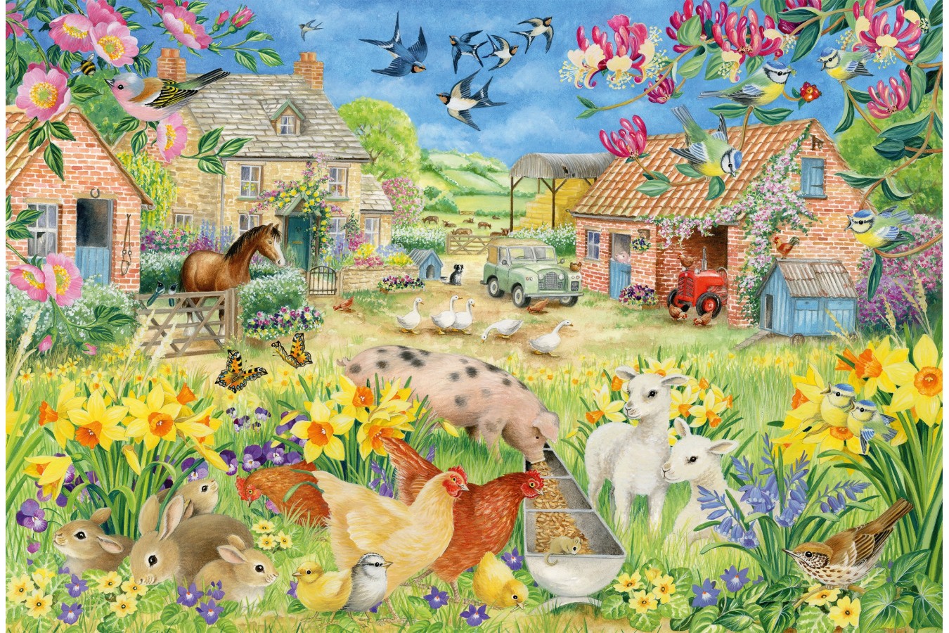 Puzzle 60 piese - My Little Farm (Schmidt-56419)