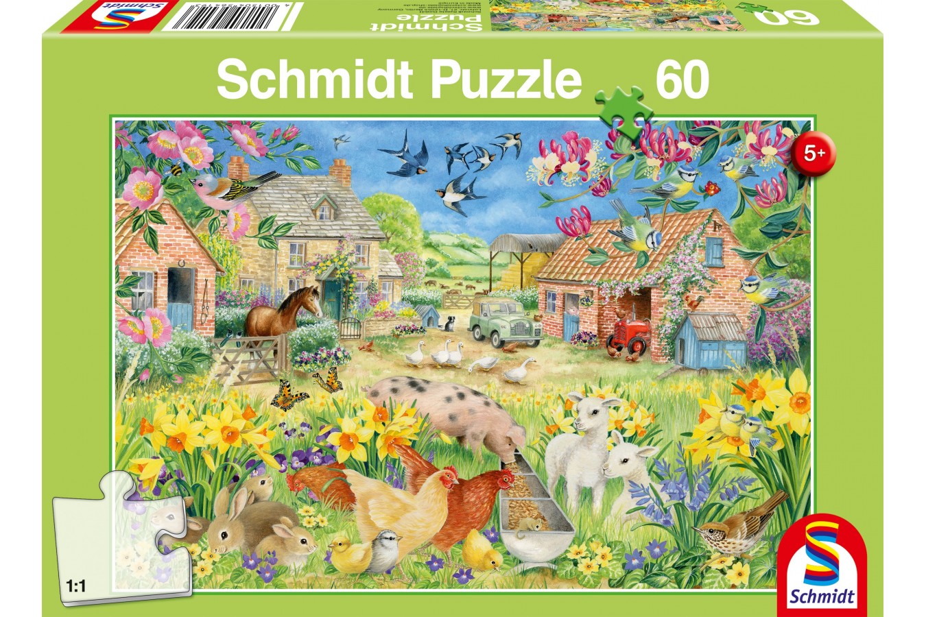 Puzzle 60 piese - My Little Farm (Schmidt-56419)