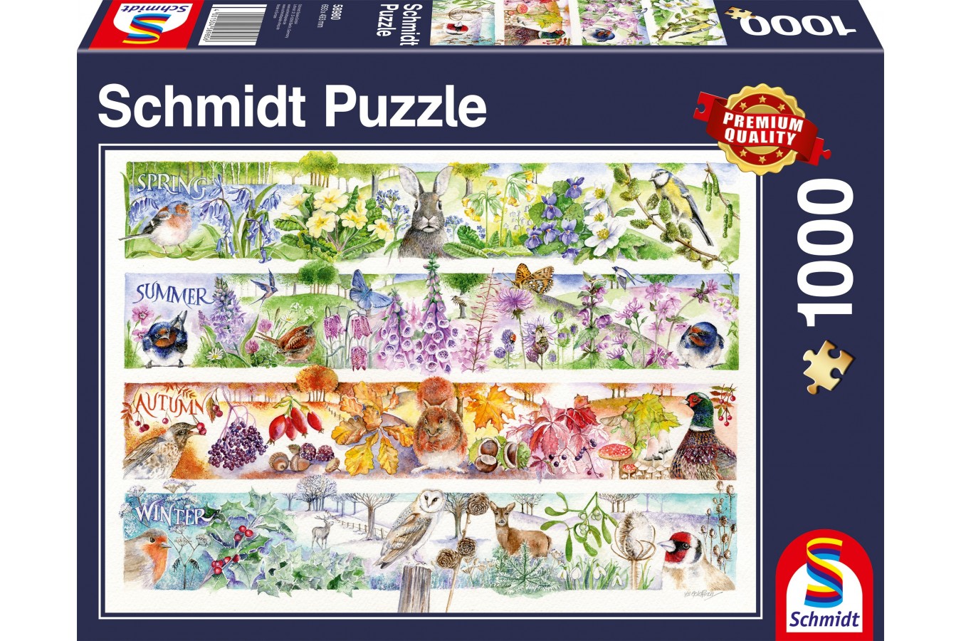 Puzzle 1000 piese - Seasons (Schmidt-58980)