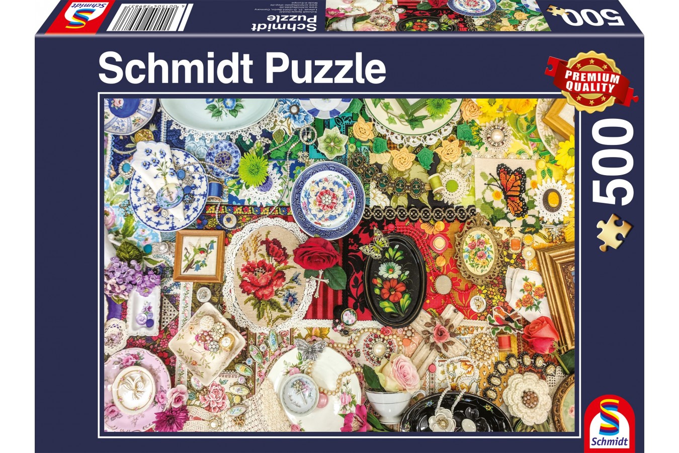 Puzzle 500 piese - Tiny Treasures (Schmidt-58983)