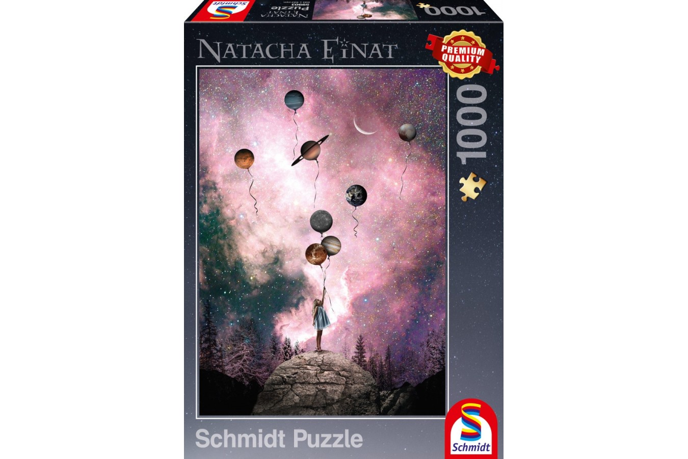 Puzzle 1000 piese - Natacha Einat: I Have A Dream (Schmidt-59903)