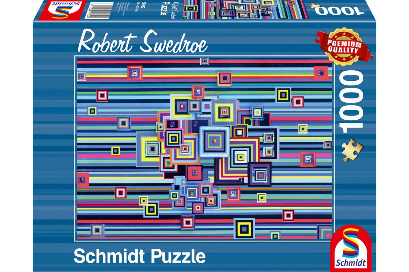 Puzzle 1000 piese - Robert Swedroe: Cyber Cycle (Schmidt-59932)