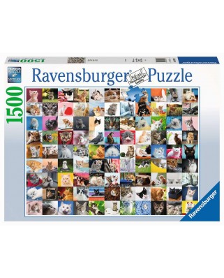 Puzzle Ravensburger - 99 Cats, 1500 piese (16235)