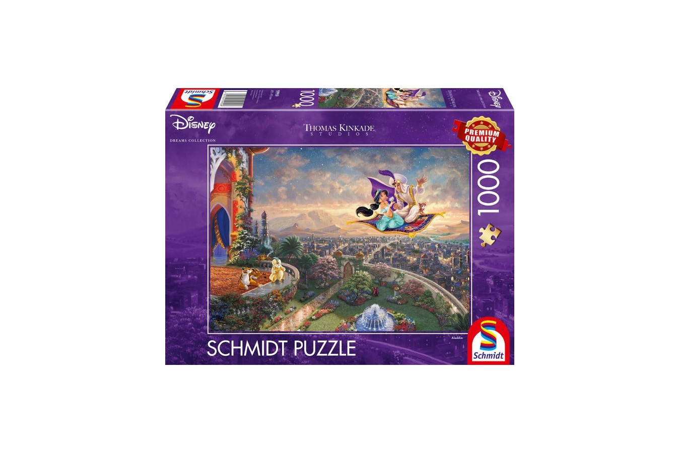 Puzzle 1000 piese - Thomas Kinkade: Aladdin (Schmidt-59950)