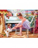 Puzzle 1000 piese - Ballerina and her Puppy (Anatolian-1115)