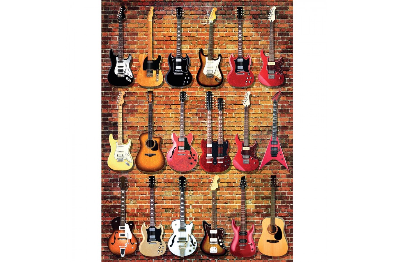 Puzzle 1000 piese - Guitar Collection (Anatolian-1116)