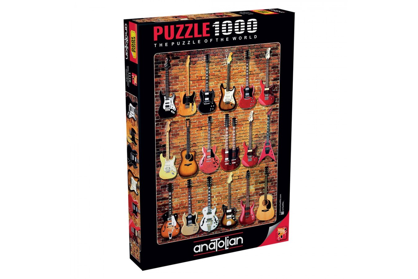 Puzzle 1000 piese - Guitar Collection (Anatolian-1116)