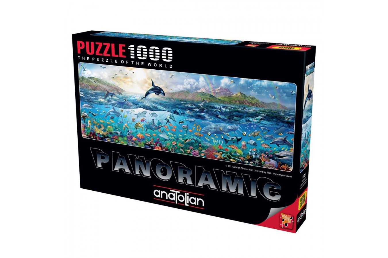 Puzzle 1000 piese panoramic - Ocean Panorama (Anatolian-1121)